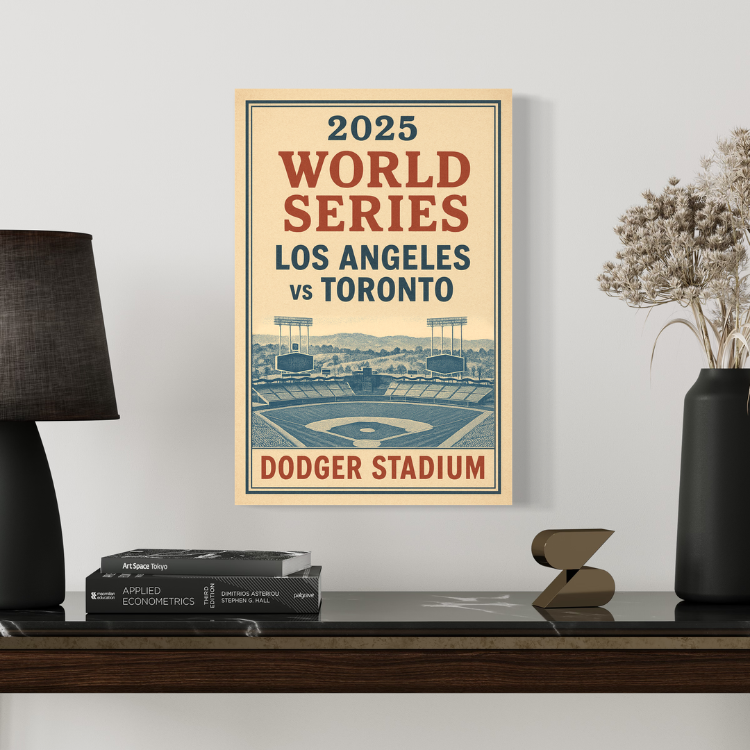2025 World Series LA vs Toronto alternate artwork preview 3