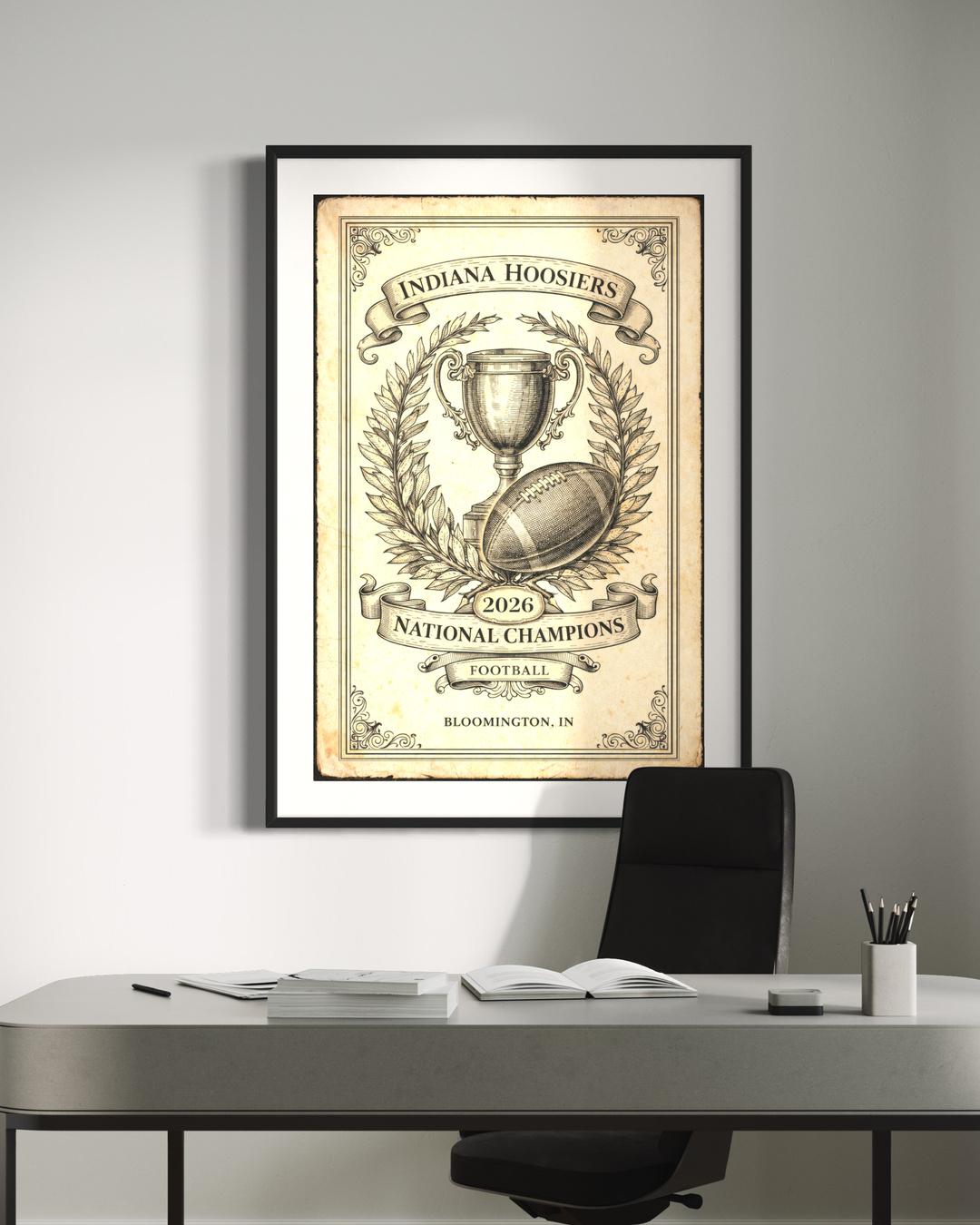 Indiana Football 2026 Champions — Digital Fan Pack Digital Download Chris Fabregas Fine Art Photography Wall Art print High-quality fine art photography print 