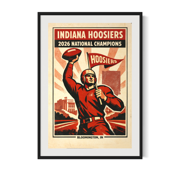 Indiana Football 2026 Champions — Digital Fan Pack Digital Download Chris Fabregas Fine Art Photography Wall Art print High-quality fine art photography print 