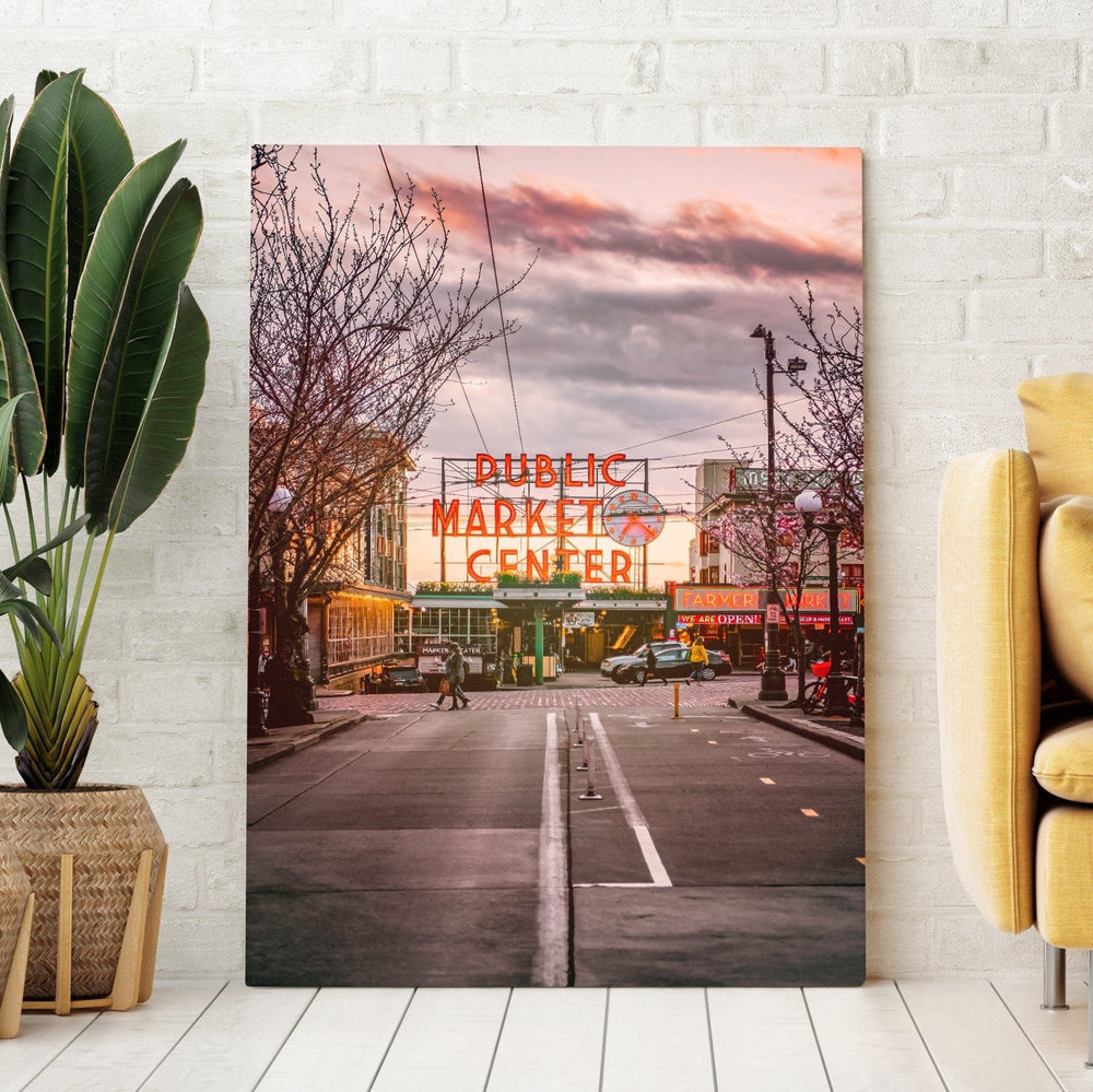Pike Place Market Seattle fine art print preview