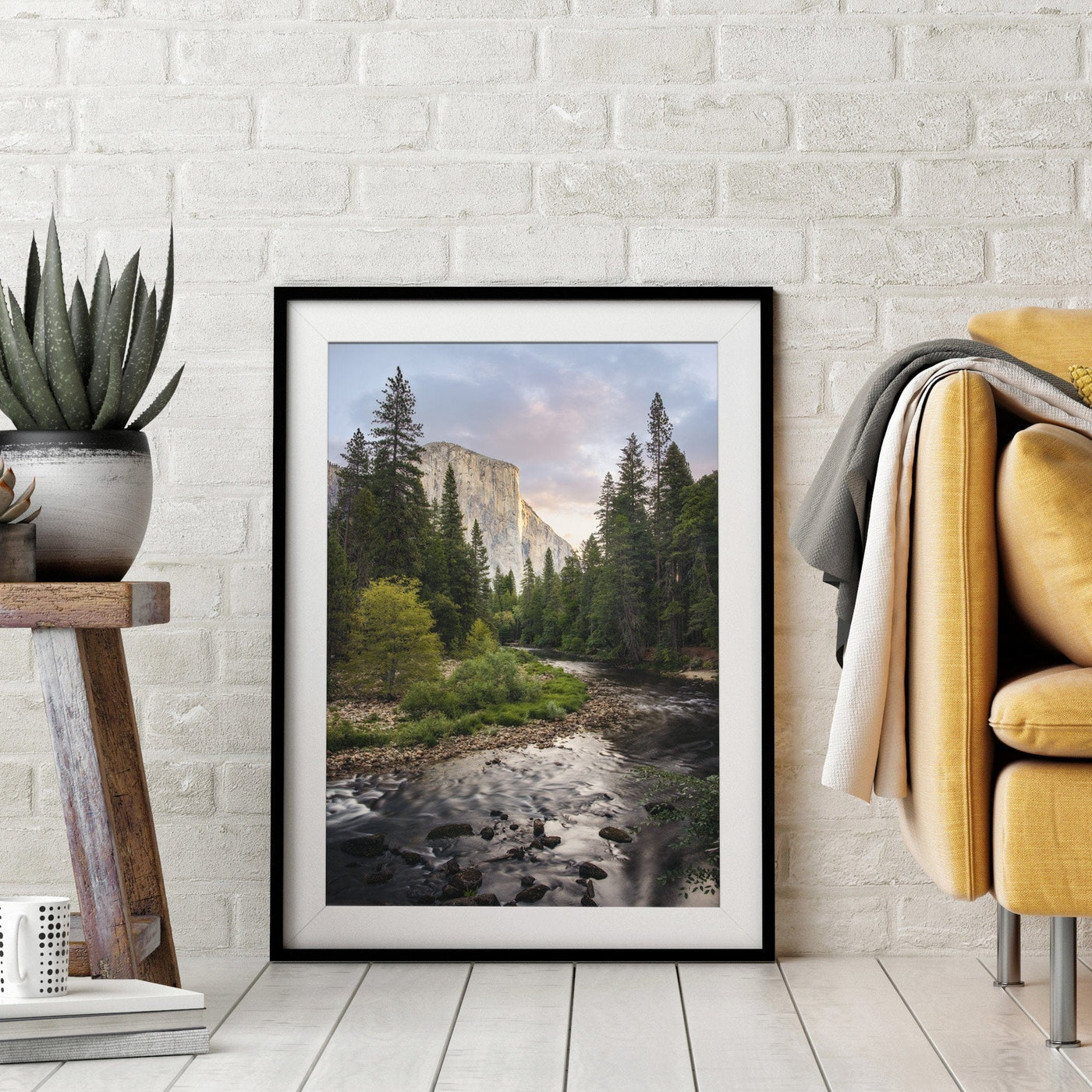 Yosemite El Capitan Limited Edition displayed in an elegant room interior
