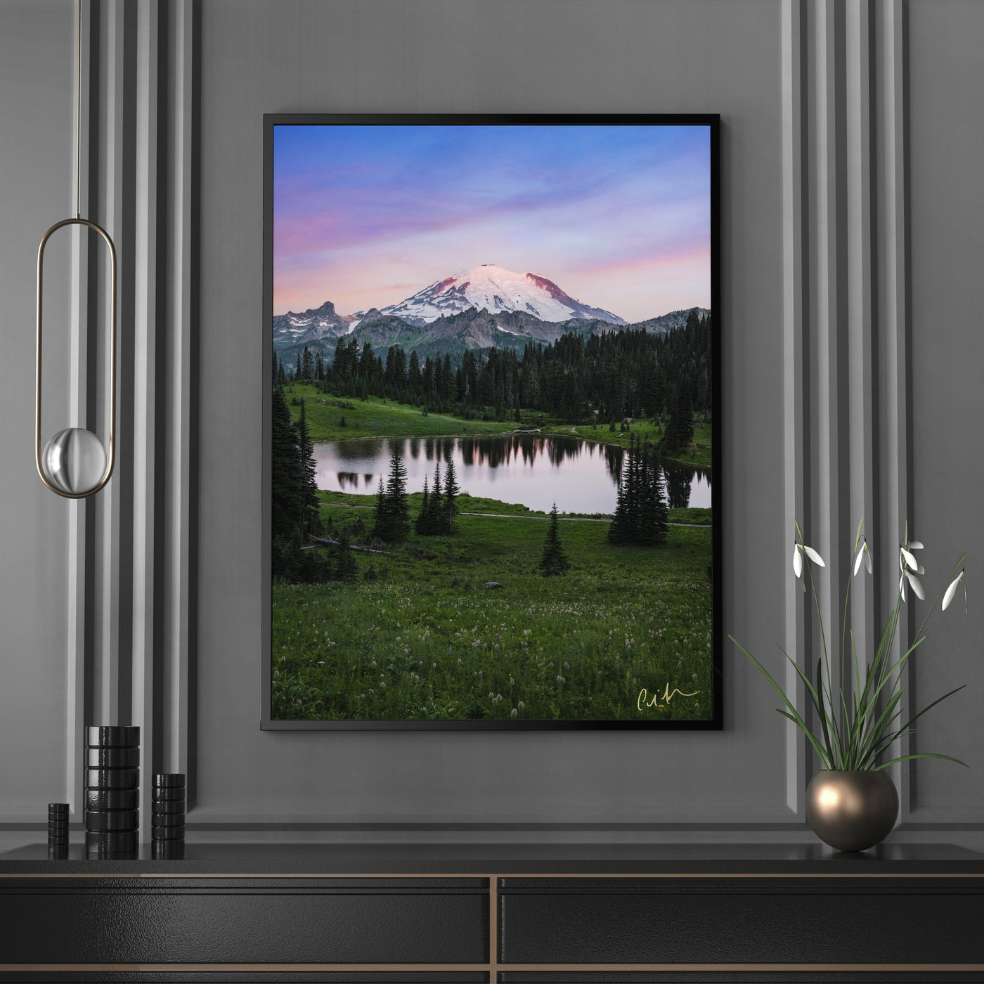 Mount Rainier Limited Edition displayed in a refined interior setting