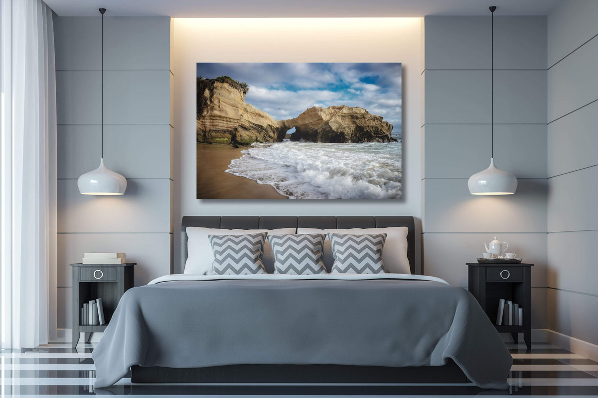 Pearl Street Laguna Beach displayed in a styled room interior
