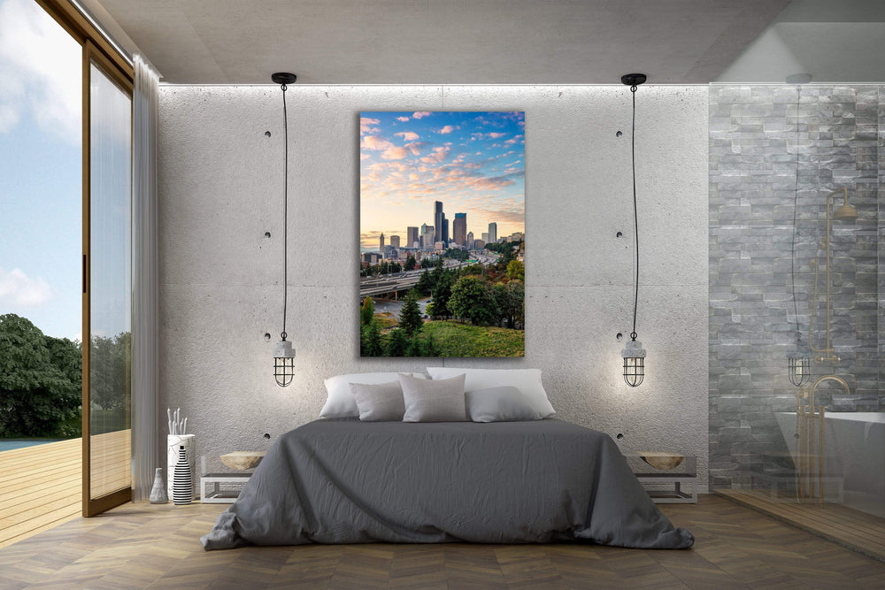 Seattle Skyline From Beacon Hill fine art print preview