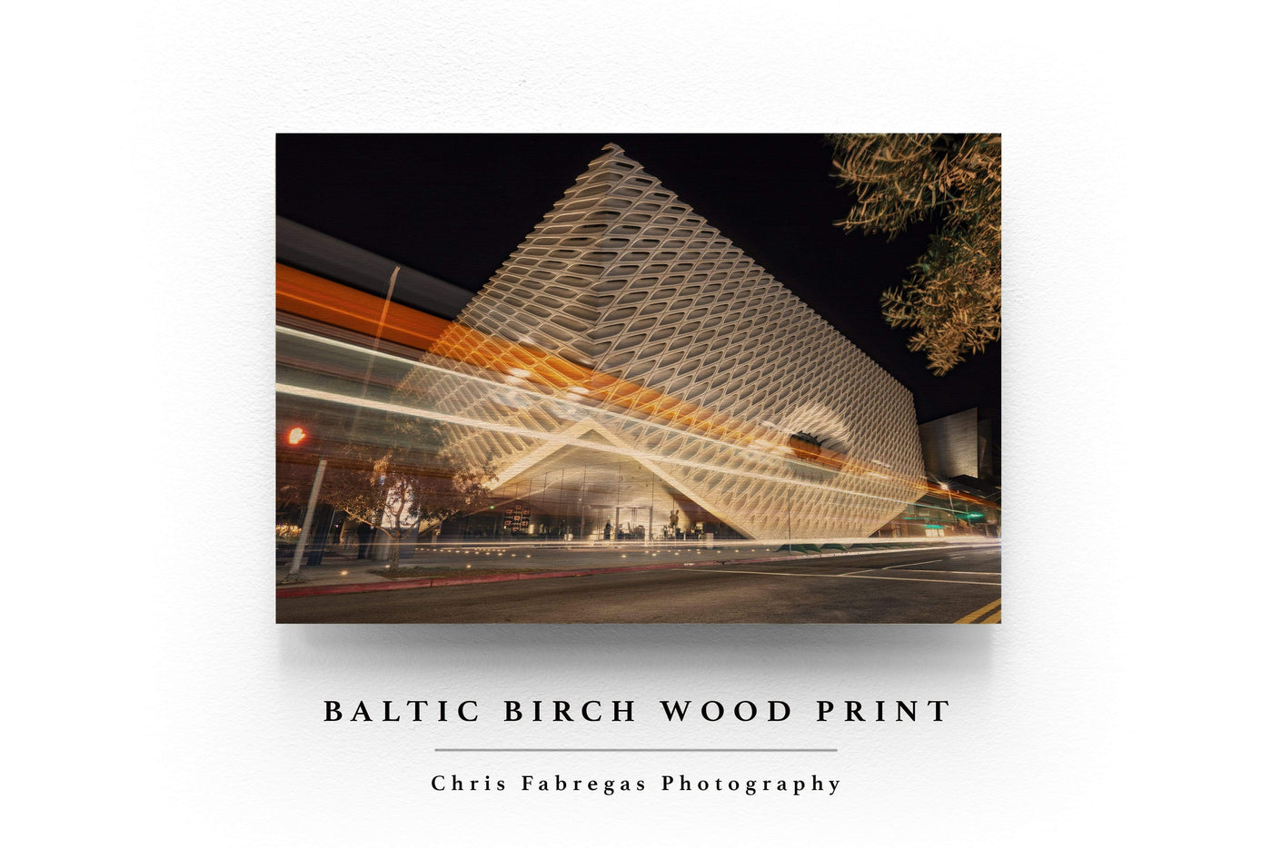 The Broad Museum Los Angeles displayed in an elegant room interior
